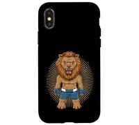 MMA Boxing Lion Case for iPhone X/XS