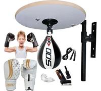 MMA Boxing Speed Bag Platform Kit Heavy Duty boxing Training Equipment with Punching Ball, Adjustable Height for Home Fitness, Suitable for boxing