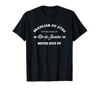 MMA, Brazilian Jiu Jitsu (BJJ) Rio de Janeiro Never Give Up T-Shirt