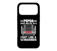 MMA Cage Fighting Fight Like A Worrior Mixed Martial Arts Case for iPhone 17 Pro Max