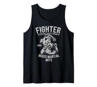 MMA Clothes Mixed Martial Arts Merchandise Distressed MMA Tank Top