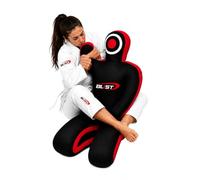 MMA Dummy for Judo, Wrestling, Martial Arts, Boxing, Karate, Unfilled Training (Black Canvas, 59" (Inches))