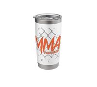 MMA Fight Hard Mixed Martial Arts Stainless Steel Insulated Tumbler