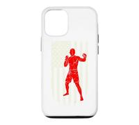 Mma Fighter American Flag Patriotic USA Martial Arts Lover Case for iPhone 12/12 Pro