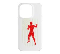 Mma Fighter American Flag Patriotic USA Martial Arts Lover Case for iPhone 14 Pro