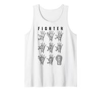 MMA Fighter Boxer Boxing Mixed Martial Arts Hand Wrap Tank Top