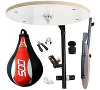 MMA Heavy Duty Boxing Speed Bag Platform Wall Mounted Punching Training Punch Bag Frame Include Swivel Bracket Gym Fitness