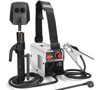 MMA IGBT Inverter Welder Handheld,Portable Arc Electric Welding Machine,Hot Start,Digital Display,Gas Gasless Welding Machine IGBT DC Inverter with LCD Display