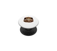 MMA King Line Art Fighter Workout Gym Combat Gift PopSockets Adhesive PopGrip