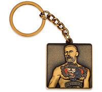 mma_merchandise Conor McGregor keychain The Notorious Irish, Gold, Medium