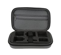 MMABEUTF Action Camera Case for Insta360 ONE R, Shockproof Protective Storage Bag with Inner Bracket, Water-Resistant Hard Shell Cover for Outdoor Travel Accessories, Black