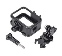 MMABEUTF Action Camera Case, Protective Housing for 12 11 10 9 Black, with Slide Back Cover, Cold Shoe Mount, Side Charging Port