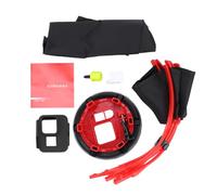 MMABEUTF Aerial Camera Mount, Parachute Safety Device for Action Cameras, Lightweight Durable Plastic, Water-Resistant, Compact Foldable Design with Storage Pouch