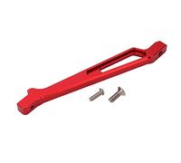 MMABEUTF Aluminum Alloy Front Steering Plate Support Frame Bracket for Arrma Senton 1/10, for Typhon 1/8, for Kraton 6S 1/8, Heavy Duty, CNC Machined, Durable, Easy Installation, U (Red)