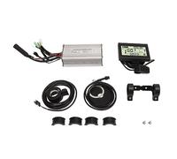 MMABEUTF Electric Bike Conversion Kit, For High Power 25A Sine Wave Controller, LCD3U Display Panel, Thumb Throttle Control, Pedal Assist Sensor, Efficient Motor Drive System