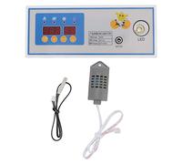 MMABEUTF for 60W 12V Plastic Automatic Incubator Thermostat, for Mini Incubator Accessory, Temperature Controller, High Precision, Easy to Use, Reliable Performance