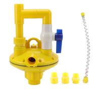 MMABEUTF, for Chicken Duck Rabbit, G3/4in 2 Way Recoil Pressure Regulator, Automatic Increasing Reducing Valve, High Efficiency, Durable Construction, Easy Installation, Stable Per