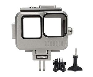 MMABEUTF for, Deep Case 40m, Aluminum Alloy Shell, High Density Tempered Glass, One Piece Design, Fixed Mount, High Stability Lock, Cold Shoe Mount, Compatible wit