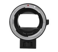 MMABEUTF for EF/EF-S Lens to E Mount Adapter, Metal Alloy Construction, Auto Focus Support, Aperture Control, Vibration Reduction, Compatible with A6000 A7 Series (Black)
