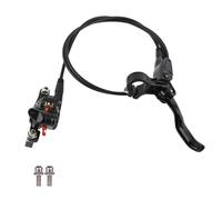 MMABEUTF Hydraulic Disc Brake Set for Mountain and Road Bikes, Aluminum Alloy, Front 760mm Rear 1350mm Oil Pipe, Wear-Resistant, Quick Installation, Safety Upgrade (Rear Brake)