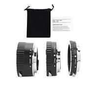 MMABEUTF Macro Autofocus Extension Tube, for DSLR, Alloy Lens Mount, Manual Focus Adapter Ring, EF/EF-S Lens Compatible, Three-Section Length Design