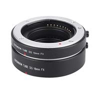 MMABEUTF Macro Extension Tube, Metal Material, Non-Deformation, Compatible for Camera, 10+16mm Set, Lightweight Portable, Close-Up Photography Accessory