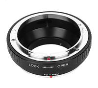 MMABEUTF Manual Lens Adapter, for Sony E-Mount Cameras, Aluminum Alloy Construction, Full Manual Control, Anodized Finish, Precise Fit, Aperture Priority, Infinite Focus