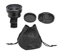 MMABEUTF Phone Lens for Smartphones, Alloy Clip on Lens with 49Mm UV Filter, High Clarity Multi Coated Optics for DSLR Style Photography, Portable Travel Pouch