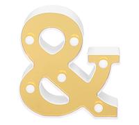 MMABEUTF ＆ Shape LED Lamp Innovative Punctuation Sign Light for Marriage Proposal Confession Warm White