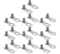 MMABEUTF Speed Bike Bicycle Chain Link Connector Durable Magic Buckle for Mountain Scenes (Ten Pairs)
