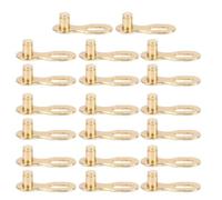 MMABEUTF Speed Bike Bicycle Chain Link Connector Durable Magic Buckle for Mountain Scenes (Ten Pairs)