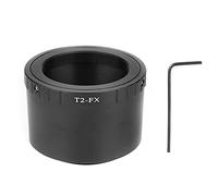 MMABEUTF T2 to FX Mount Adapter, for, Metal Lens Mount Adapter, High Strength, Non-Deformation, Super Smooth Surface, Anodic Oxidation, Precise Thread, Lightweight, Portable