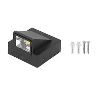 MMABEUTF Wall Lamp, IP67 LED Light, Outdoor Decorative Lighting for Garden Patio Decor, for Home Exterior (White Light)