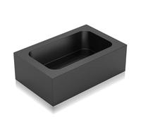 MMasters #0.5kg Premium Graphite Ingot Mold for Metal Casting - High-Purity Material for Gold, Silver, Aluminum, Copper, and Brass - Heat Resistant up to 1800℃/3272℉