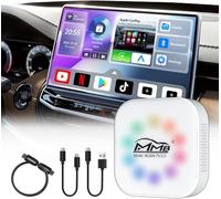 MMB WJAN-TV2.0 CarPlay Ai Box, Wireless Android Auto Car Play Adapter Online YouTube/Netflix Dongle With HDMI Output, Video TV Box, Android 12.0 Auto Wireless Adapter For OEM Apple Car Play Car