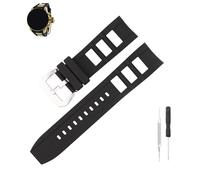 MMBAY Rubber 26MM Watch Bands Replacement Fit for Invicta Signature II Russian Diver 12964 12965 12966 15809 7421 7422 7424 7426 7427 7428 7429 Silicone Strap Wirstband for Men and Women Waterproof