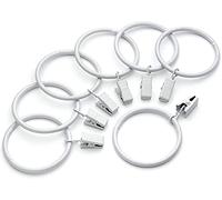 MMBOX 40 Pcs White Curtain Rings Vintage Curtain Rings Rustproof Curtain Rings 1.5" Inner Diameter