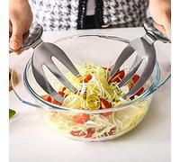 MMCCHB 2-Piece pack Salad Hands,Stainless Steel Salad Servers for Serving & MiXing Salad, Pasta, Fruit and More On Your Kitchen Counter.,9.4*16.8