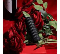 MMCCHB Low temperature candles, romantic candles, wax low heat drip candles, couple Valentine's Day candles (Black)
