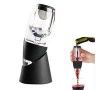 MMCCHB Premium red wine bubbler with unique deluxe bubbler, pourer, wine settling filter, anti-drip rack, providing quality and convenience for wine lovers, waiters, sommeliers.