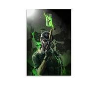 MMCJUH Tom Clancy's Rainbow Six Siege Wall Art Colorful Decorative Poster Art Canvas Gift For Friends Room Beautiful Suitable For Living Room And BedroomUnframe-style08x12inch(20x30cm)