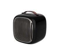 MMD Mini Fan Heater Ceramic Heating Household Electric Heater For Office Desktop Living Room Bedroom 800w (Color : Black)