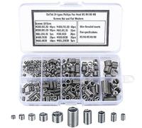 MMDBD 200pcs Helicoil Set, Stainless Steel Wire Thread Repair Inserts, M3-M8, ISO Metric, Class 2B, Thread Repair Kit