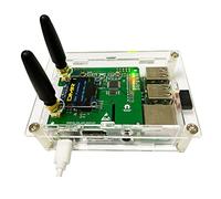 MMDVM Duplex Hotspot Module Dual Hat V1.5.2 with OLED Display, USB & Ethernet Port, Supports P25 DMR YSF NXDN, DMR Slot 1 & Slot 2 for Raspberry Pi, Pi Zero