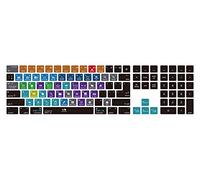 MMDW Ableton Live Shortcuts Extended Layout Silicone Keyboard Protective Cover Skin for iMac Magic Keyboard with Numeric Keypad MQ052LL/A (A1843) US/EU Layout Ultra Thin Protector Skin