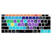 MMDW Ableton Live Shortcuts Hotkey Keyboard Cover Compatible with MacBook Air 2018 13.3 inch A1932 with Retina Display and Touch ID Silicone Soft Protector,USA/EU Version