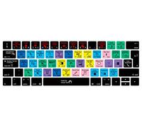 MMDW AI Illustrator Shortcut Hotkeys Silicone Keyboard Cover Skin for MacBook Pro 13 15 inch 2019 2018 2017 2016 with Touch Bar&Touch ID Model:A2159 A1989 A1706/A1990 A1707,European Version