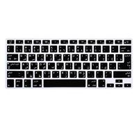 MMDW Arabic Language Silicone Keyboard Cover for MacBook Pro 13" 15" 17" (with or w/out Retina Display) Silicone Skin for iMac Older for MacBook Old Air 13",USA and European Version-Arabic/English