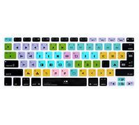 MMDW Avid Media Composer Shortcuts Keyboard Skin Hot Keys Keyboard Cover for MacBook Pro 13" 15" 17"(with or w/out Retina Display) Silicone Skin for MacBook Old Air 13", European/USA Keyboard Layout