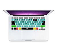 MMDW Davinci Resolve Shortcuts Keyboard Skin Hot Keys Keyboard Cover for MacBook Pro 13" 15" 17"(with or w/out Retina Display) Silicone Skin for MacBook Old Air 13", European/USA Keyboard Layout